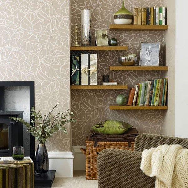 living room storage shelves