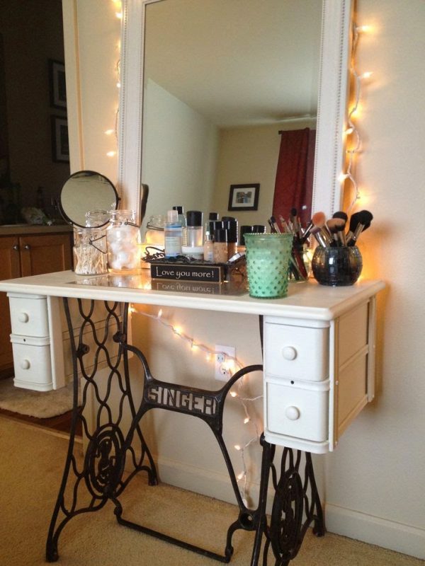 sewing machine drawer ideas
