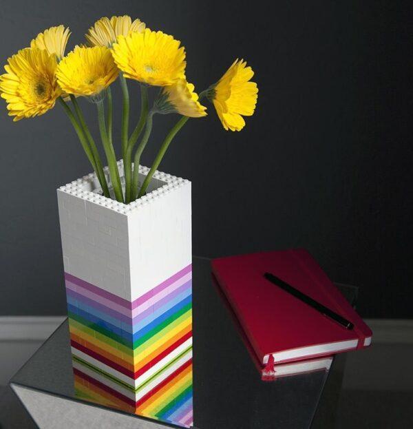 lego flower vase