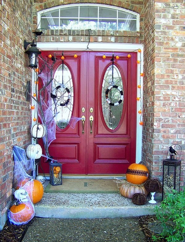 Front Porch Halloween Decoration Ideas