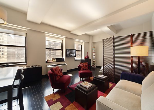 bedroom living room divider 