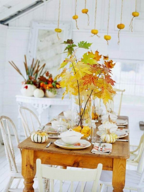 fall table decorations