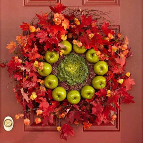 diy fall door wreaths