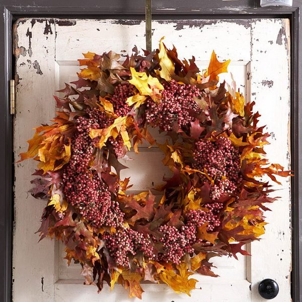 fall wreaths for front door