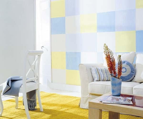 geometric room decor 