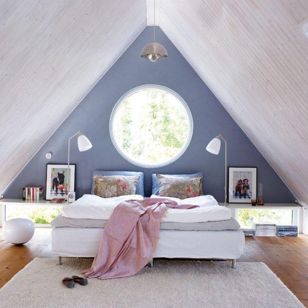 small attic bedroom design