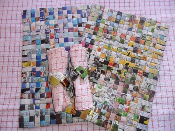 recycling newspaper 