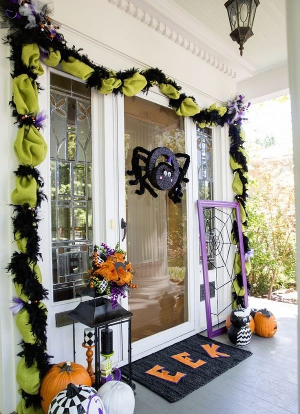 front porch halloween 
