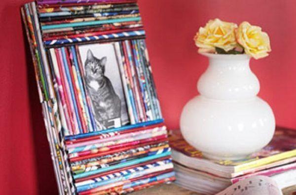 newspaper art and craft ideas 