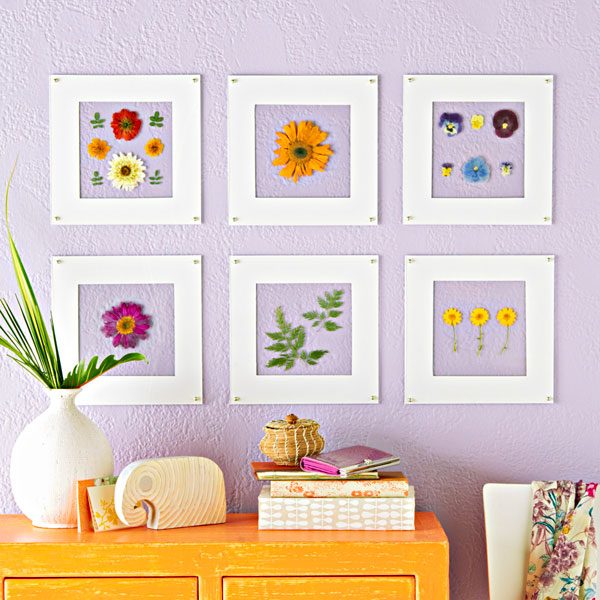Dried flower decor