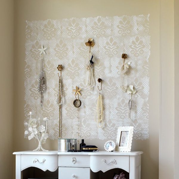 lace wall art 