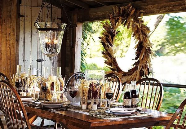 thanksgiving dinner table settings