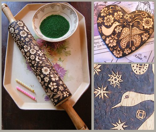 pyrography art