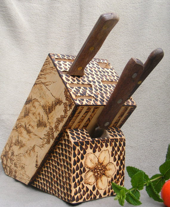 pyrography design 