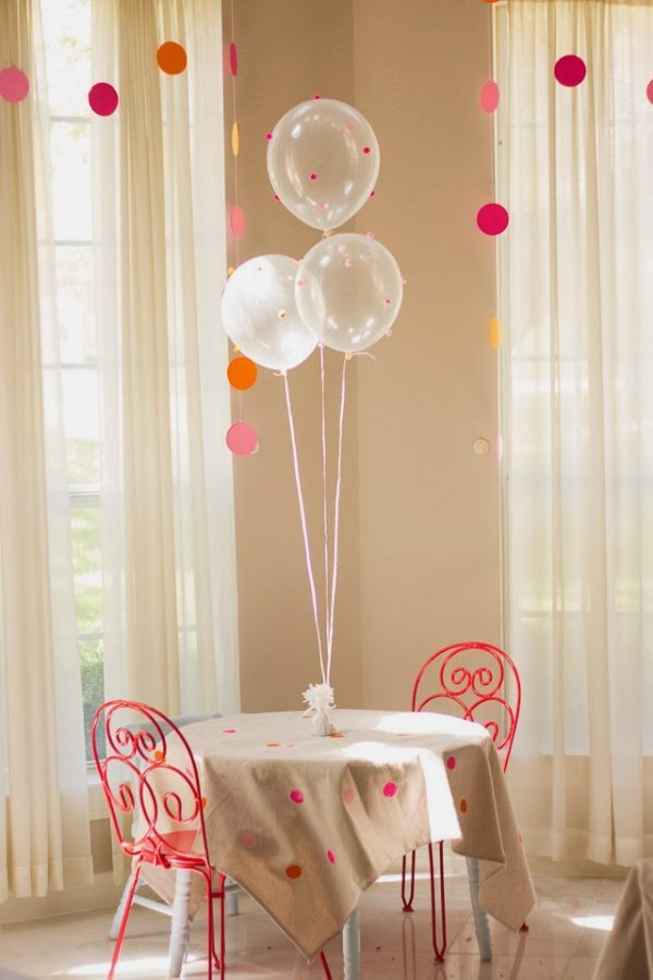polka dot party decorations