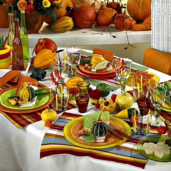 thanksgiving table decorations