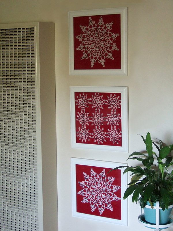 lace wall art 1