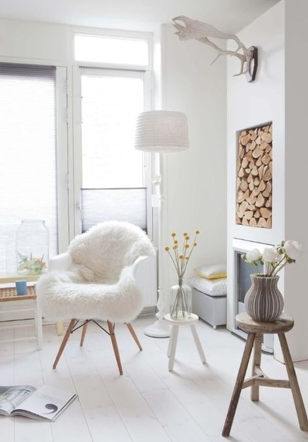 fur chair cover1