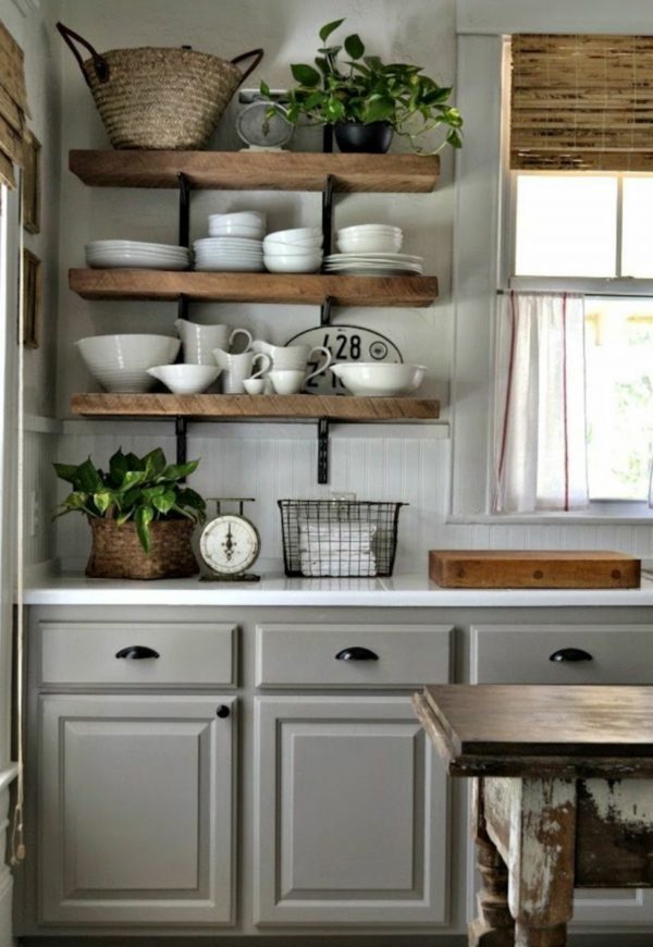 rustic kitchen decor 