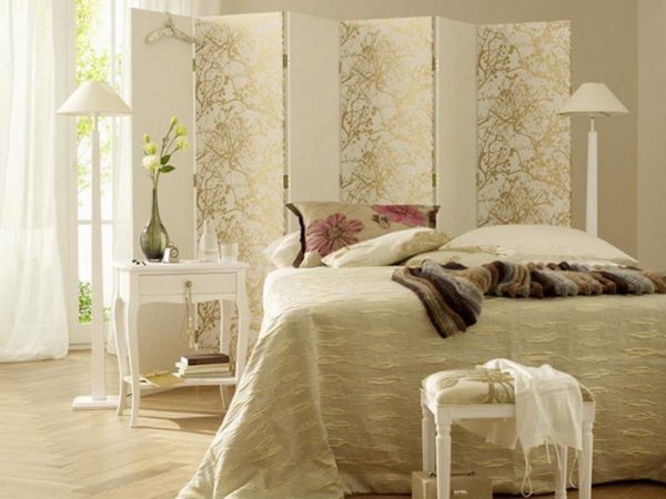 Room dividers as headboards