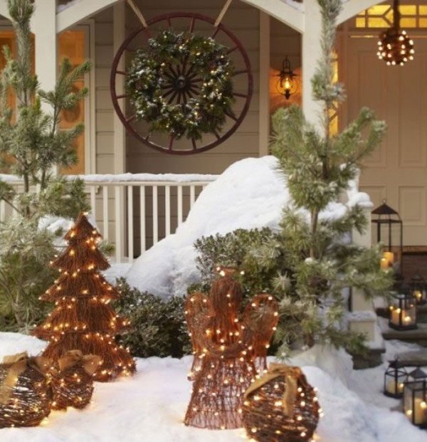 Outdoor Christmas decorating ideas