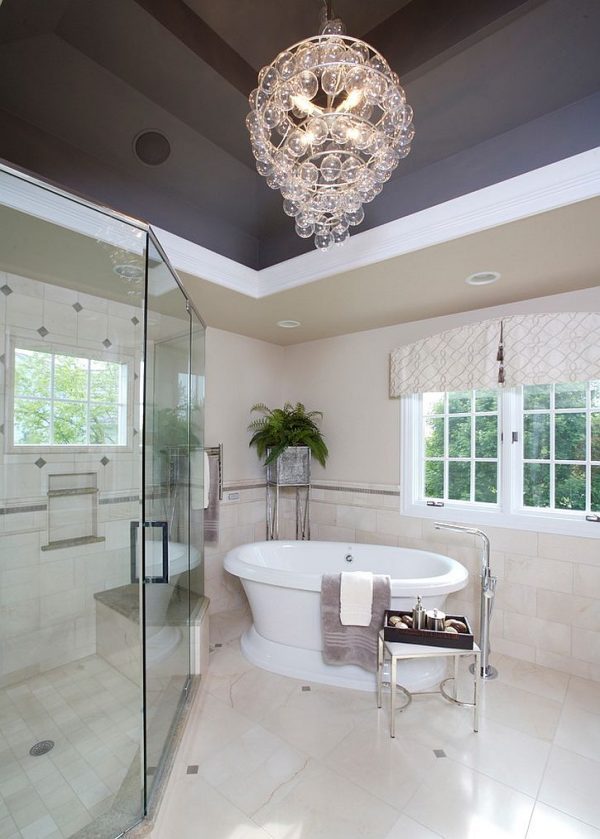 chandelier for bathroom