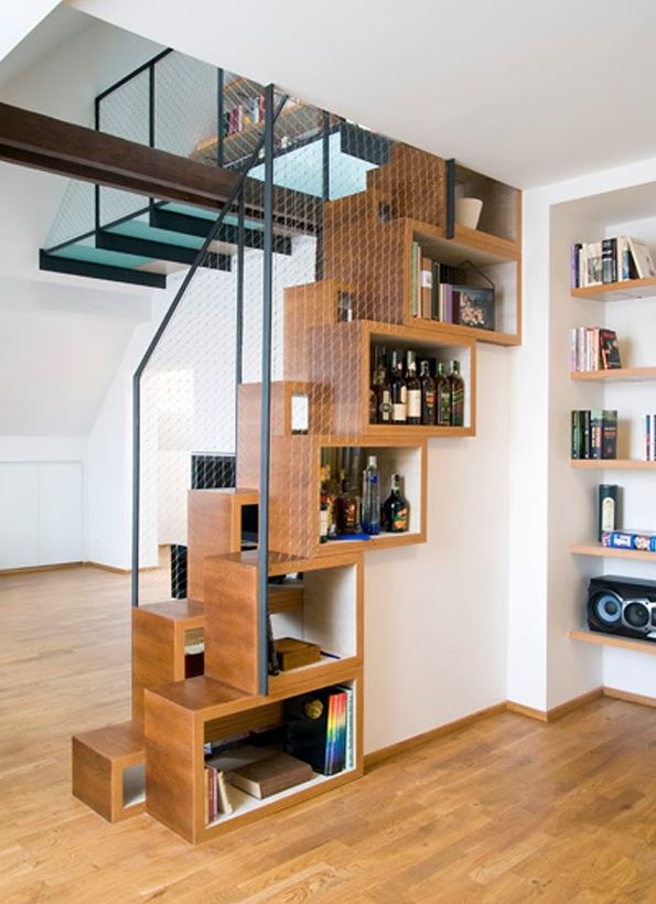 ideas of how to use space under staircase 4