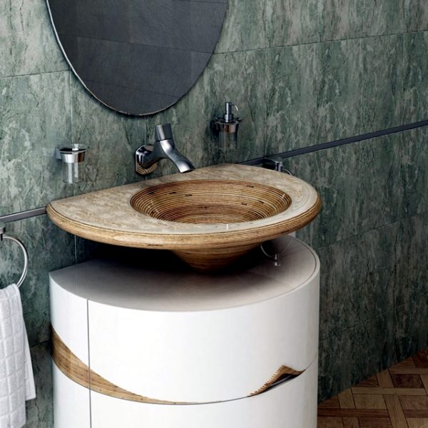 20 Incredible wooden bathroom sinks