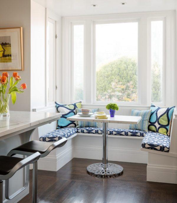 table with benches 