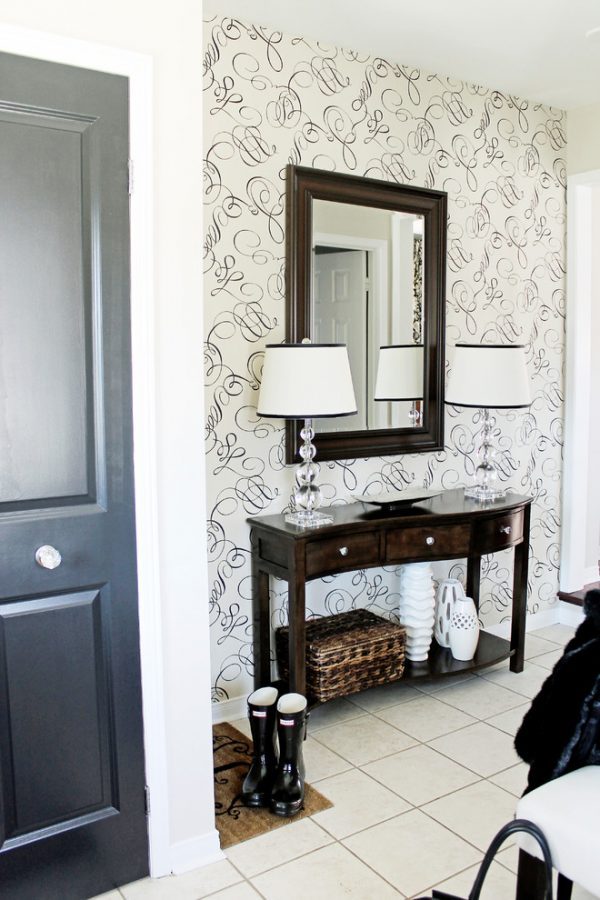 26 Hallway wallpaper decorating ideas - Little Piece Of Me