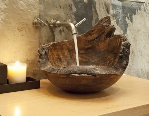 rustic bathroom sinks