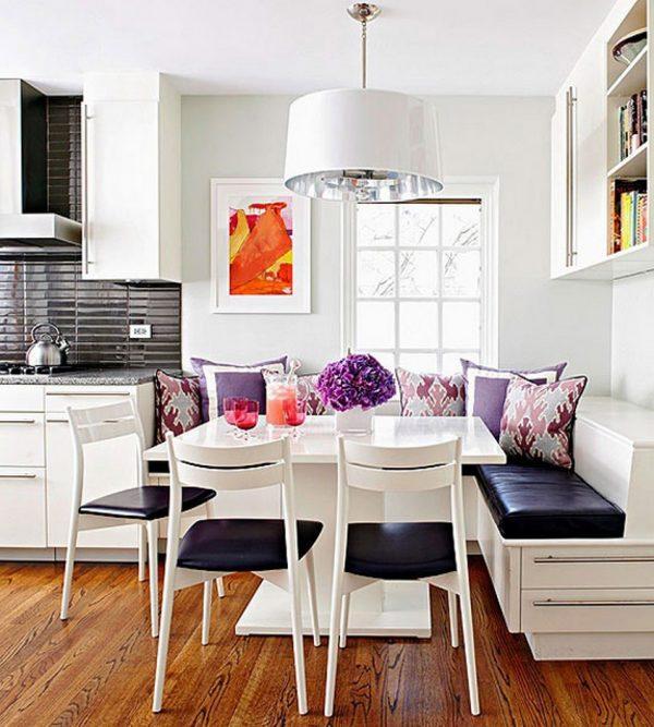 dining table with benches
