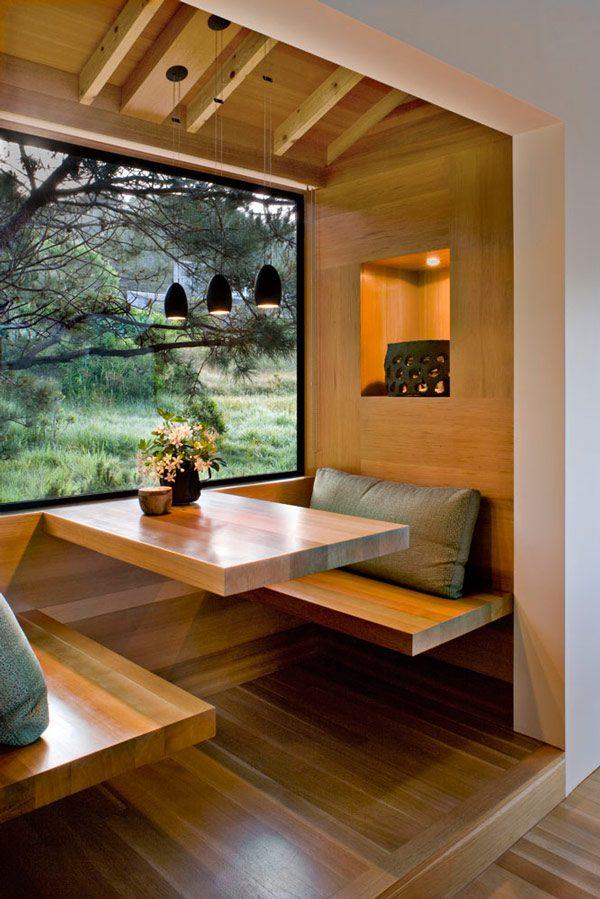 wooden dining tables with benches 