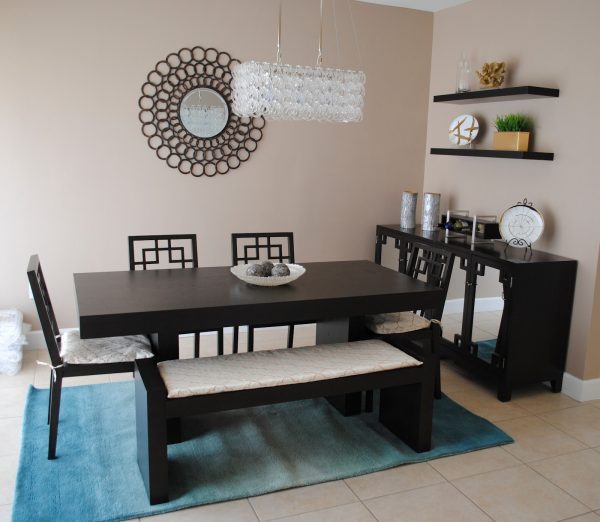 ombre rug 
