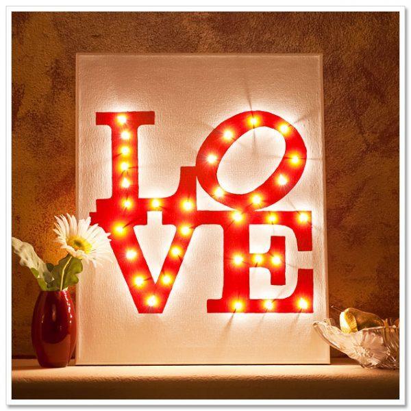 valentine light decorations