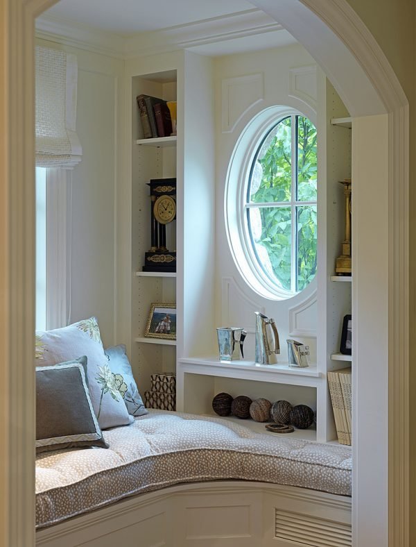corner reading nook