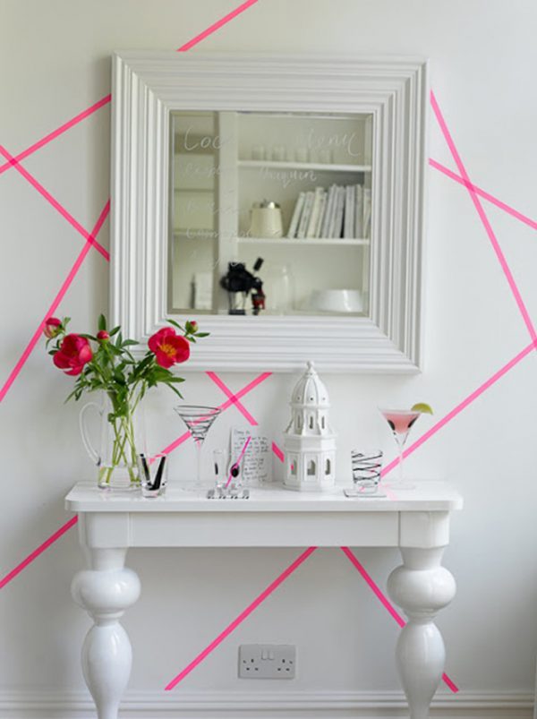 Decorating with washi tape