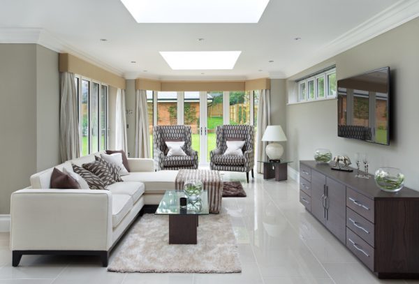 living room skylight 