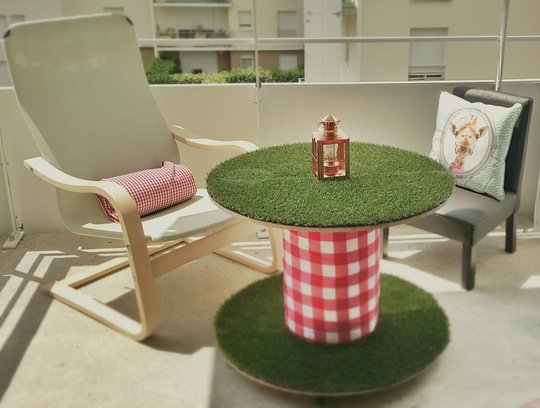 cable spool table