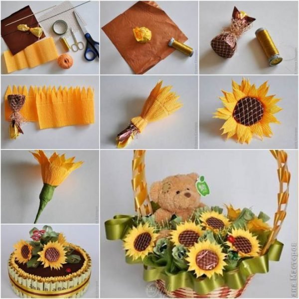 how to make a paper flower bouquet 