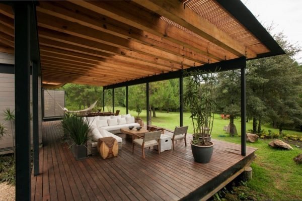 Wooden deck designs