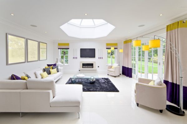 skylight living room