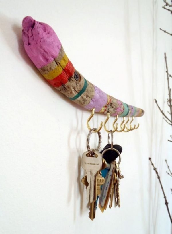wall decor key holder 