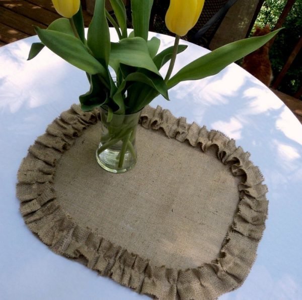 burlap craft ideas