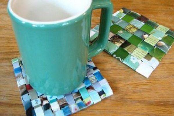 paper coasters diy 