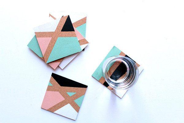 diy cork coasters