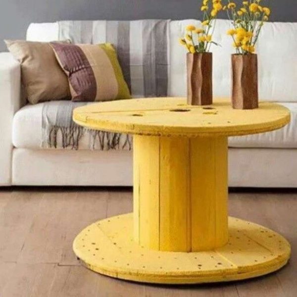 25 Cable spool furniture ideas