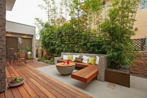 wood deck design 