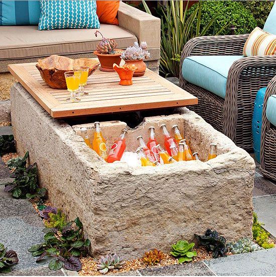 outdoor drink cooler