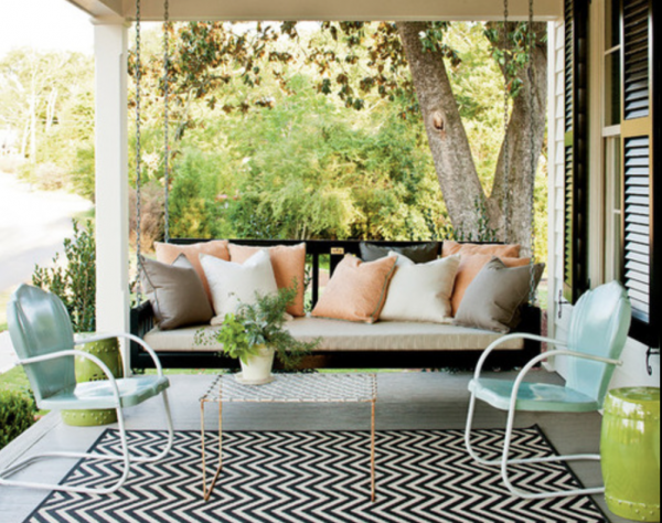 Swings for summertime living